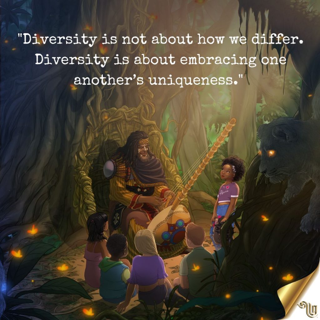 Diversity is about accepting each other Uniqueness